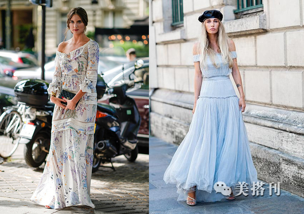 造型多变的雪纺裙,走到哪里你都是焦点!