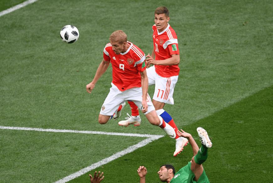 俄罗斯世界杯夺冠比分结果,2018世界杯俄罗斯5-0沙特完整版