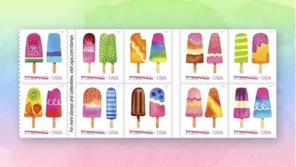 好看的邮票系列,简单且好看的邮票