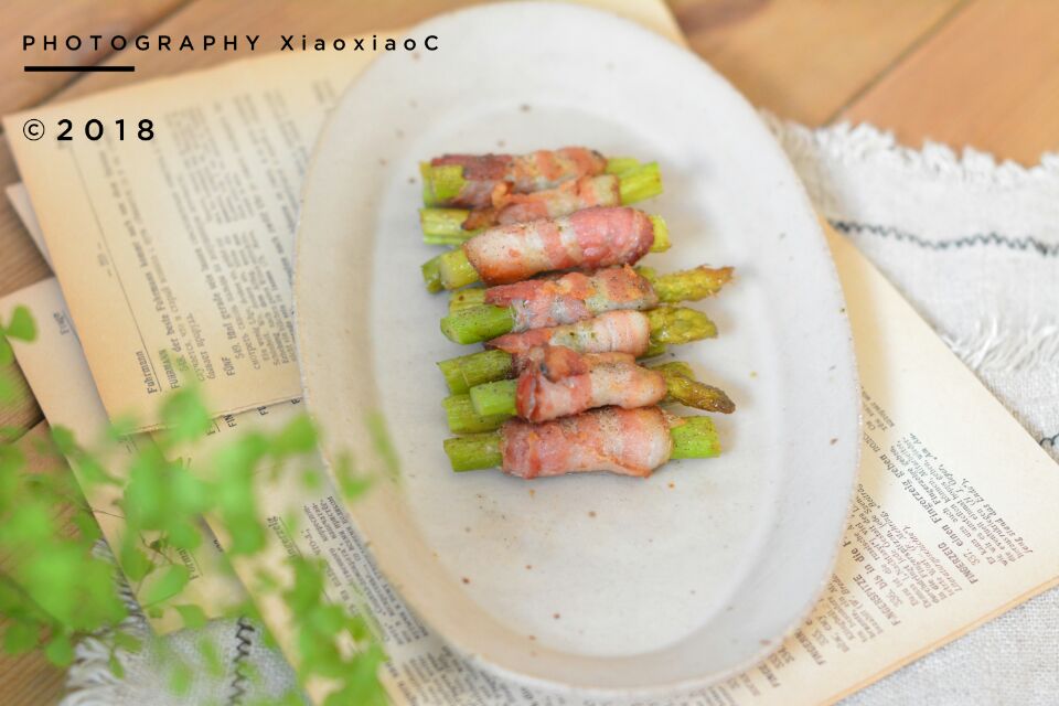 培根芦笋最正宗的做法,芦笋搭配培根做出美味的小吃