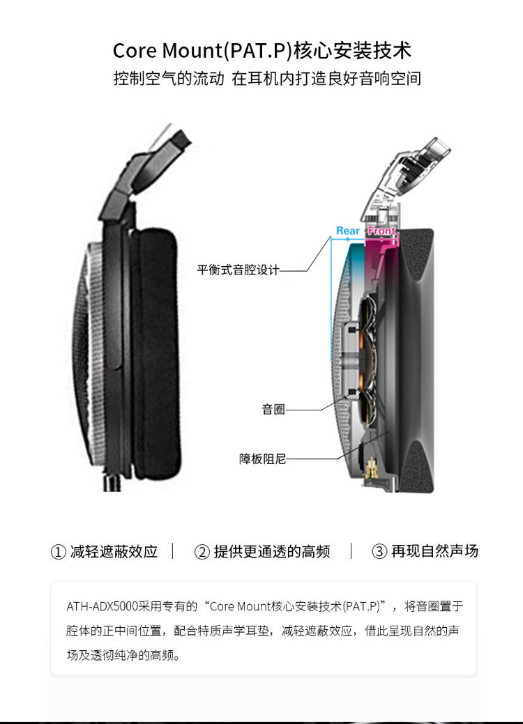 铁三角adx5000耳机是何特点,铁三角l5000高端旗舰版