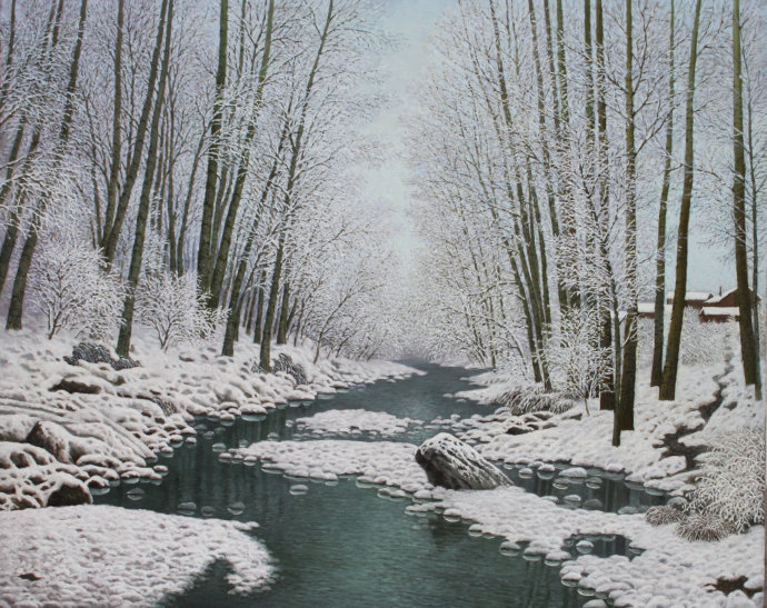 工笔浅绛山水画技法教学,传统文人浅绛山水画教学