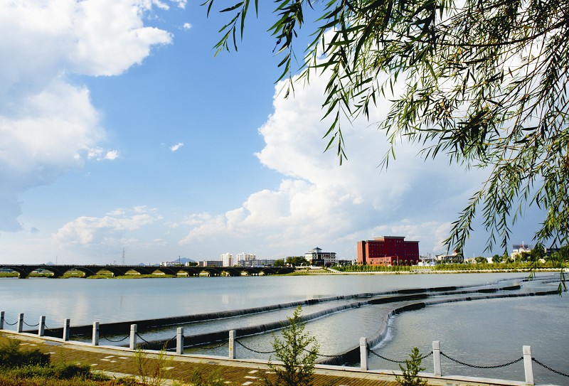 兴城市南河风景,印象宁远城兴城