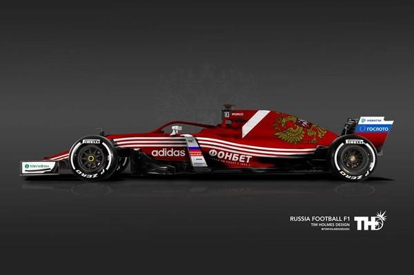 2022年f1各队赛车涂装,f1赛车观众抢车