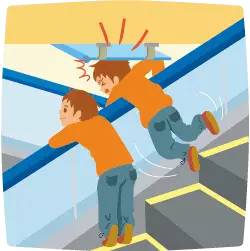 电梯安全装置图解,电梯安全使用图解及困梯自救