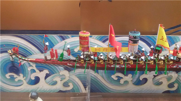 传统文化的龙舟模型,龙舟模型东莞