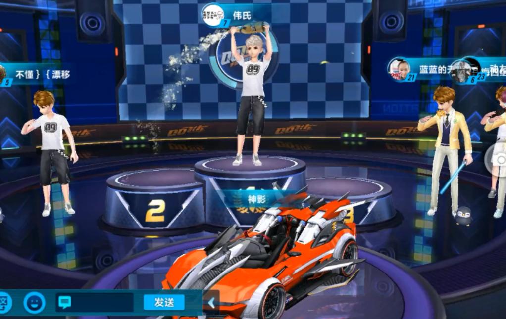 qq飞车手游隐藏人物模型,qq飞车手游隐藏赛车图标