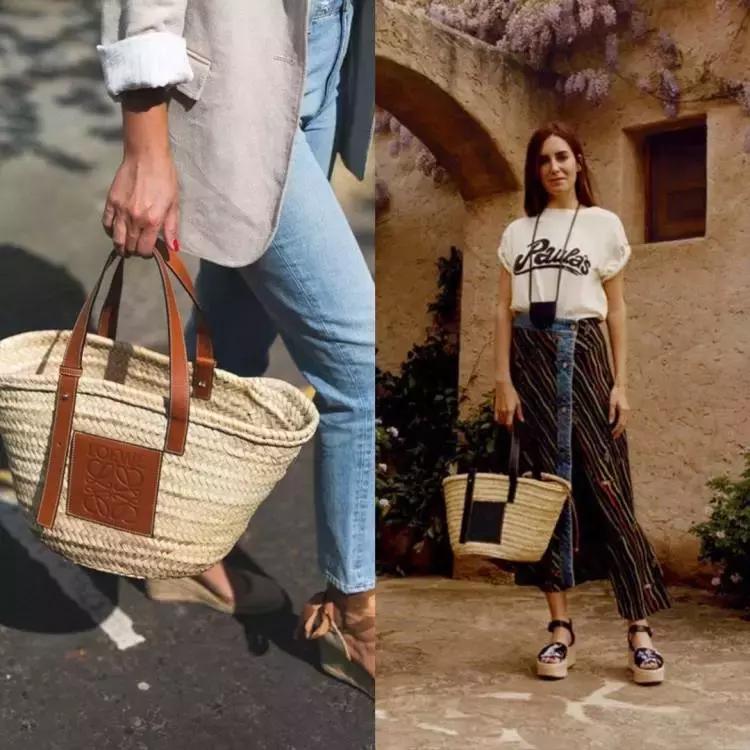 打败PVC透明包,草编包C位出道!