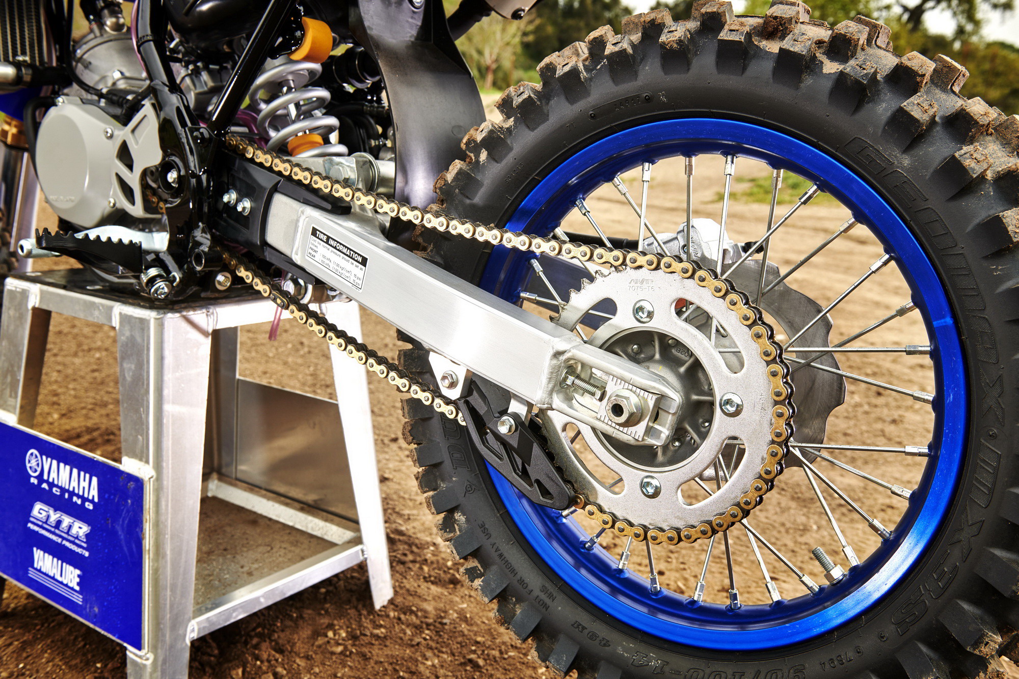 单活塞环的魔力,Yamaha2019YZ85越野赛车