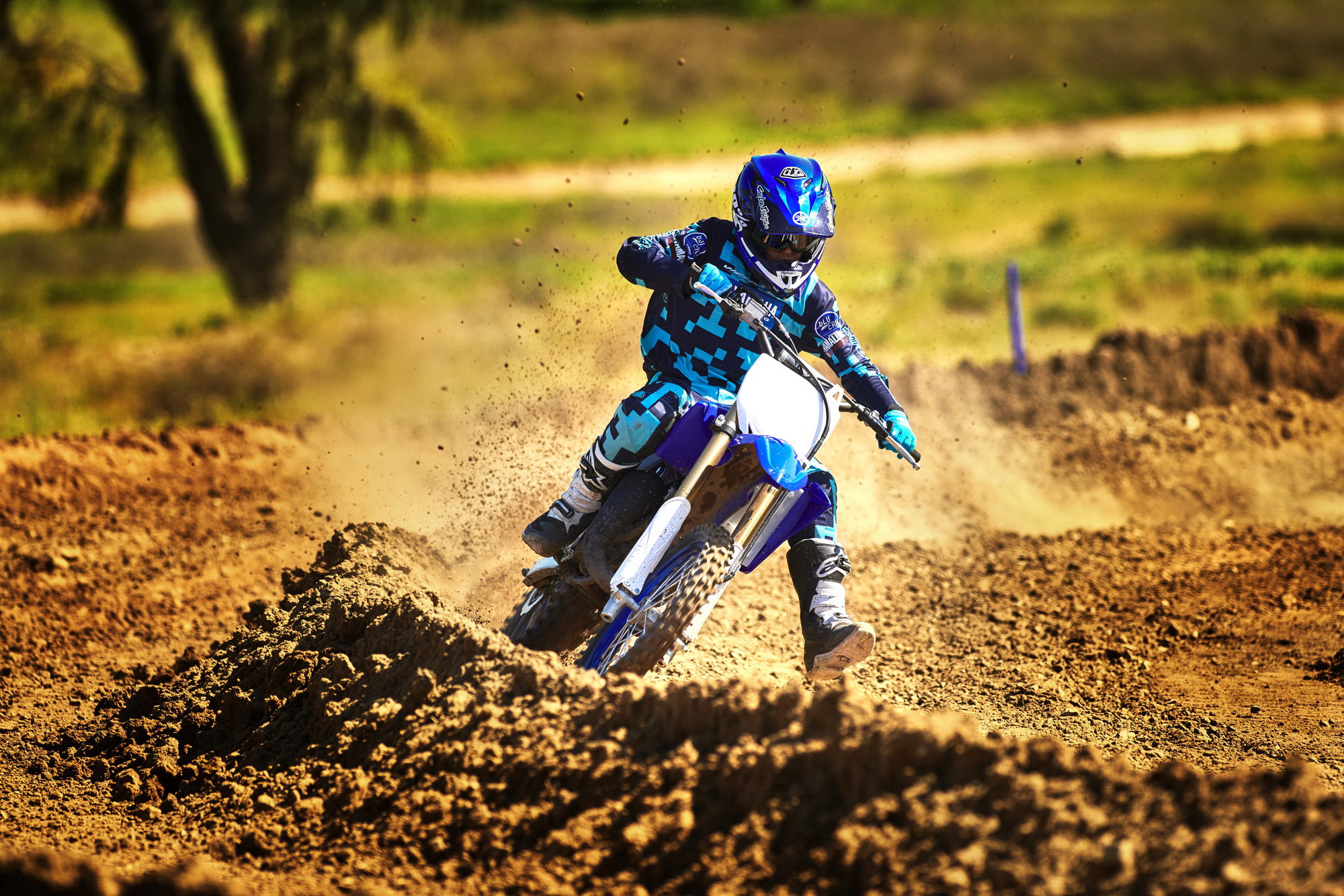 单活塞环的魔力,Yamaha2019YZ85越野赛车