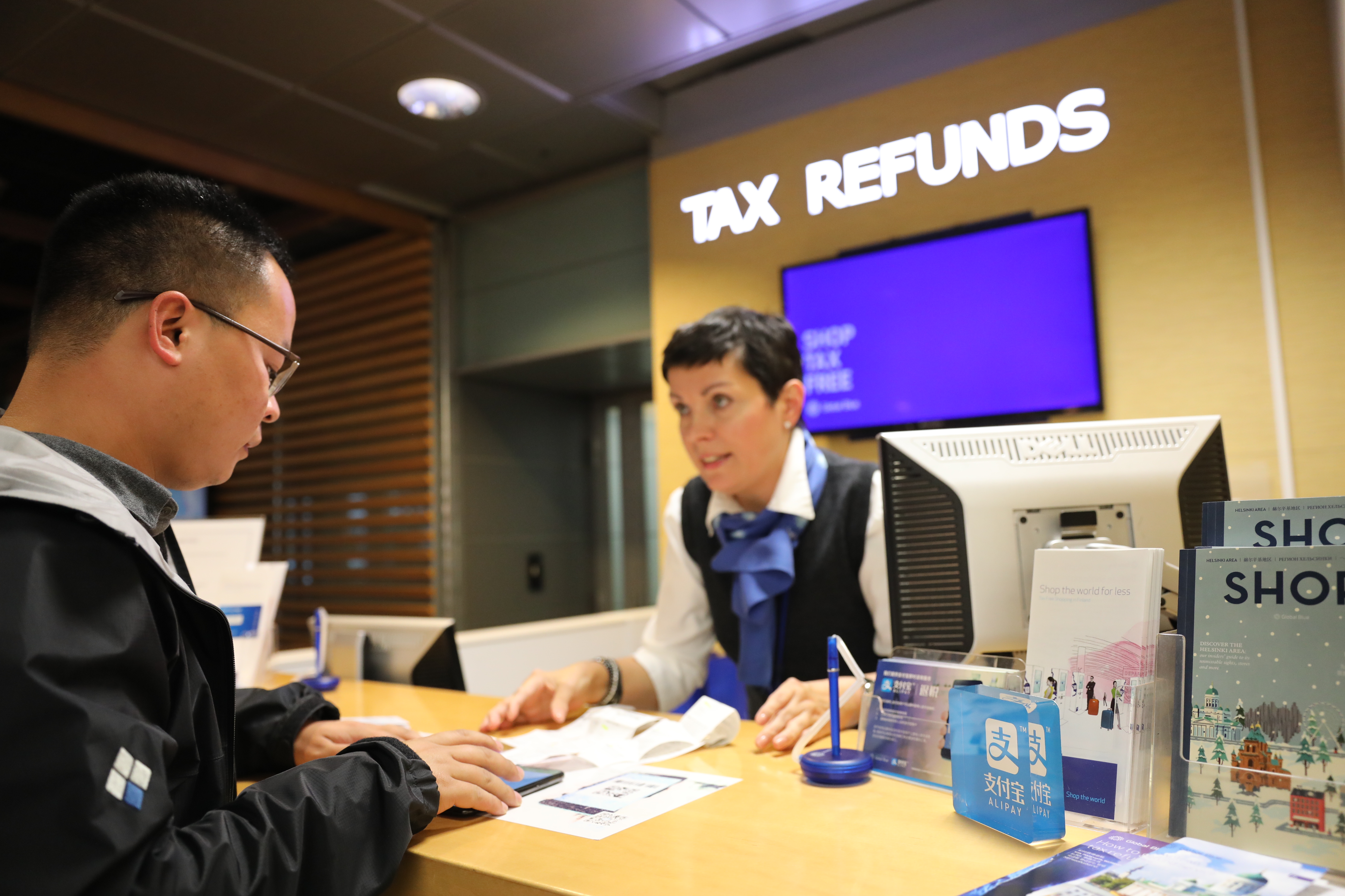 端午出境游退税可用支付宝市区、机场、回国都能退