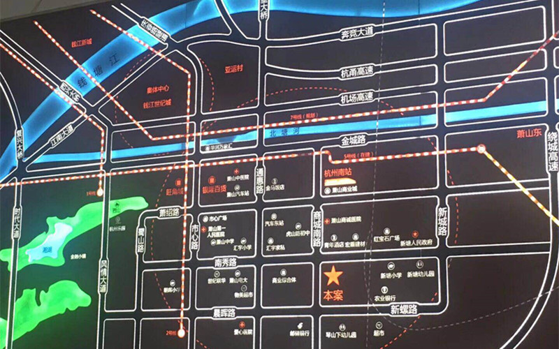 萧山南站还有什么发展前景,杭州萧山文华星南站