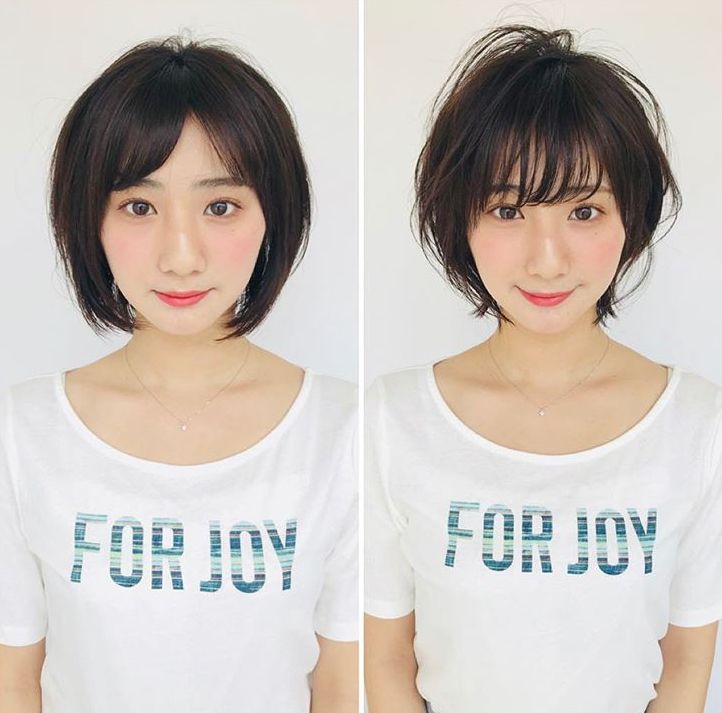 剪发师各种脸型的发型,打造小脸发型的发型师