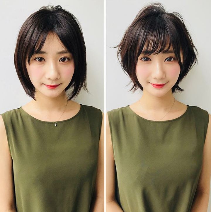 剪发师各种脸型的发型,打造小脸发型的发型师