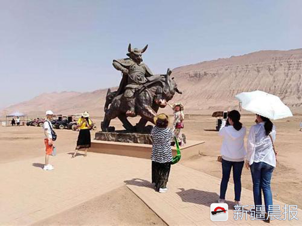 4月份火焰山的温度,新疆火焰山地表温度好高