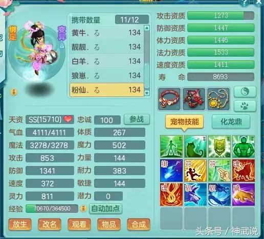 神武仙兽翼龙5技能多少钱,神武3龙宫攻略