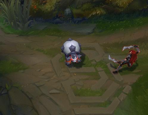 英雄联盟龙龟皮肤展示,英雄联盟足球龙龟