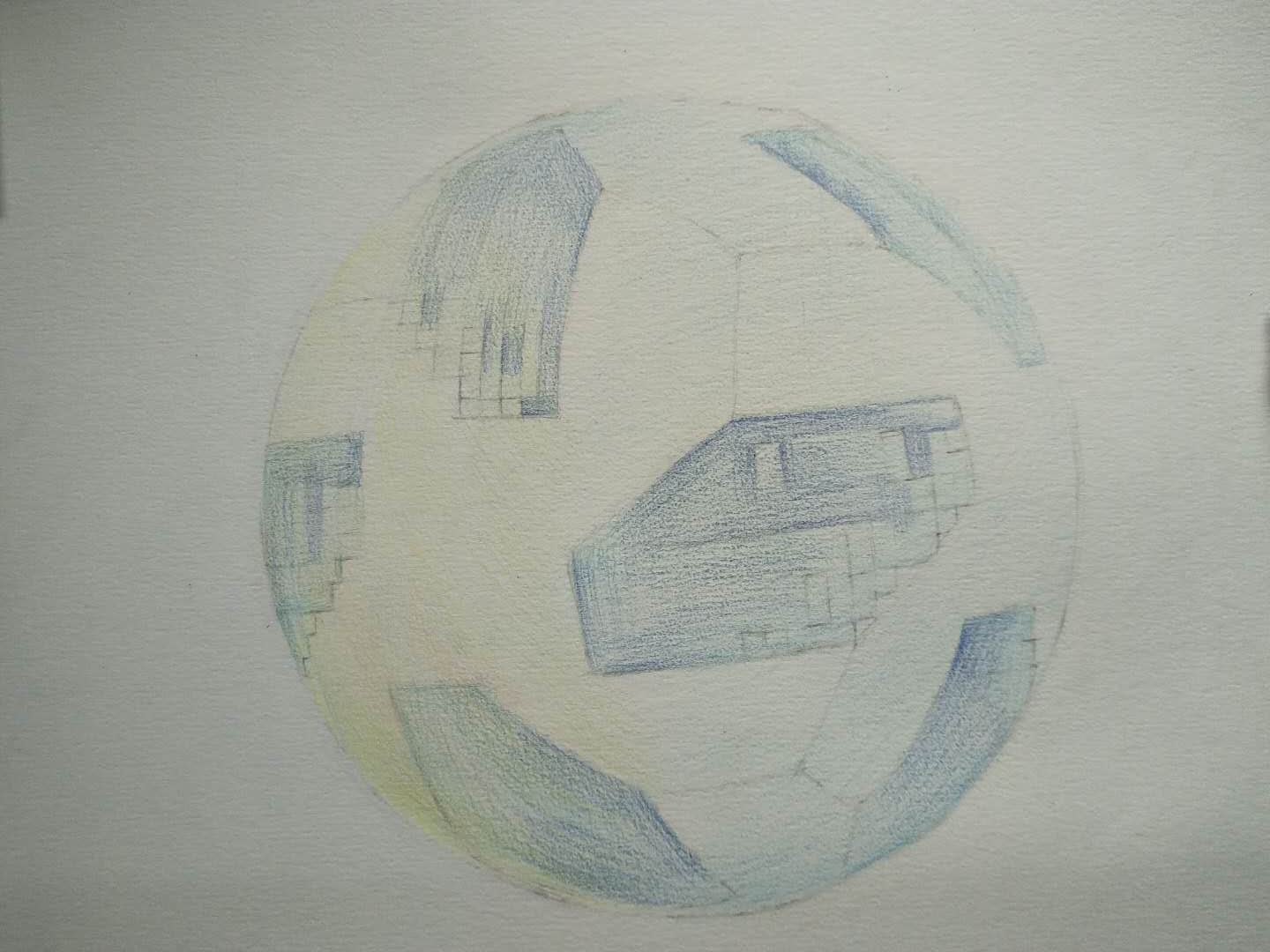 世界杯绘画高难度彩铅,关于足球的彩铅