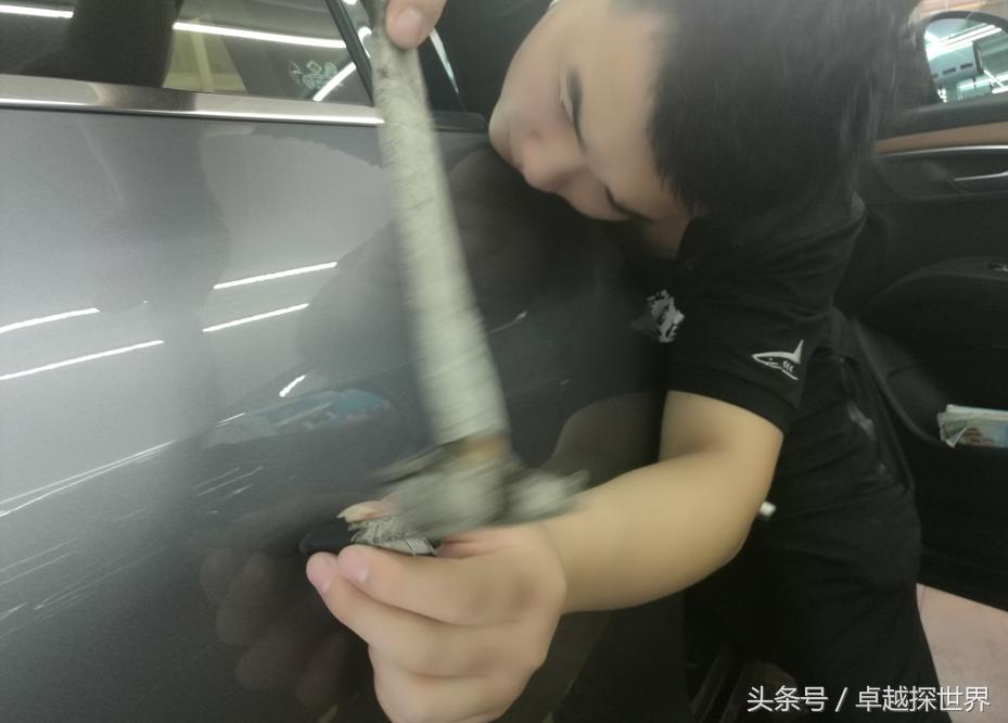 鲨鱼皮汽车凹陷修复闵行店,鲨鱼皮汽车凹陷修复深圳