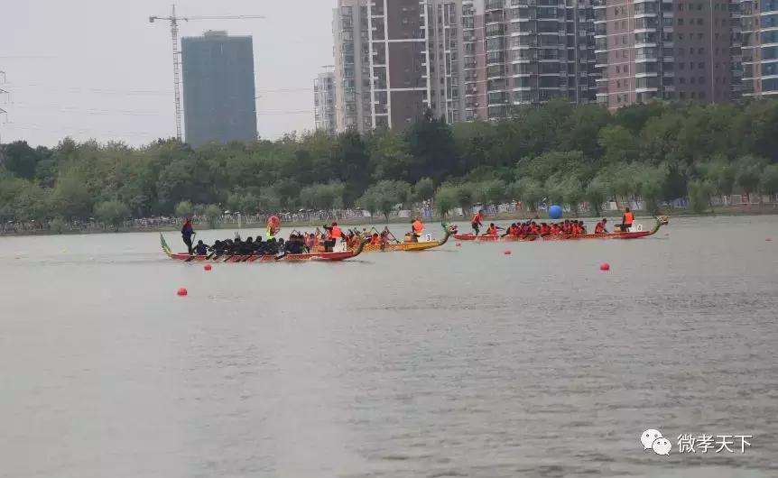 湖北孝感赛龙舟能不能有点新意,端午赛龙舟百船