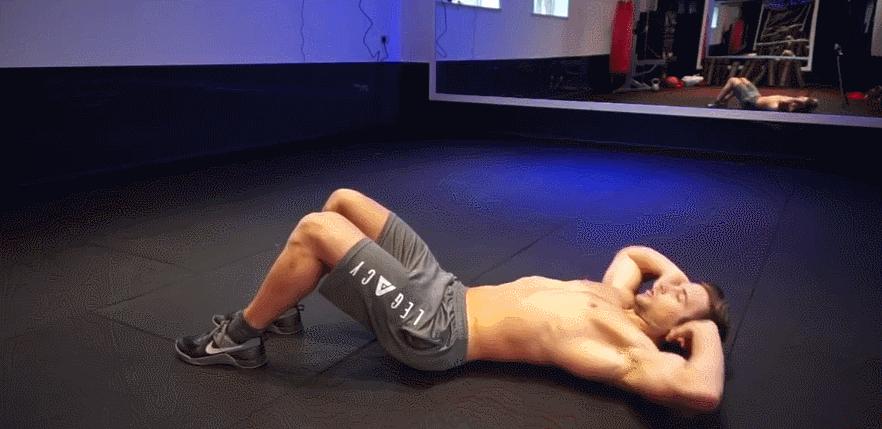 5个虐腹动作,魔鬼虐腹训练痛苦咬牙坚持