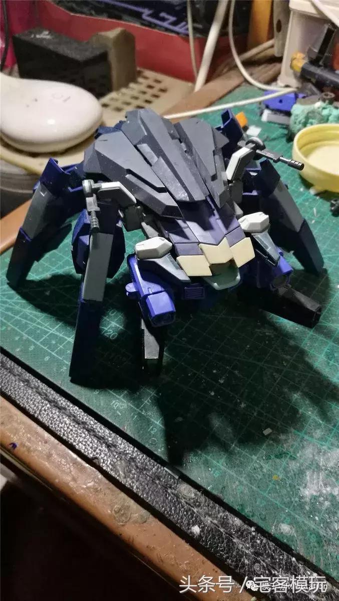 合金模型diy改装,模型制作机甲
