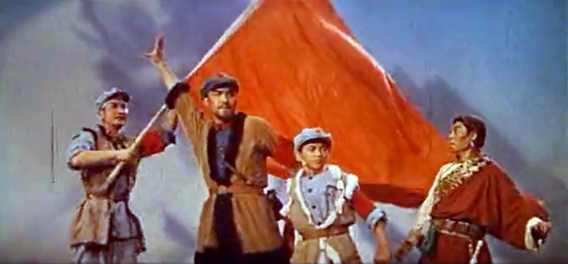 50多年前一部真正大片3000多演员同台35首难忘金曲经典难超越