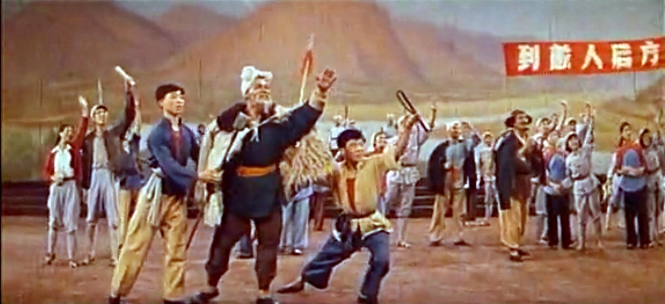 50多年前一部真正大片3000多演员同台35首难忘金曲经典难超越