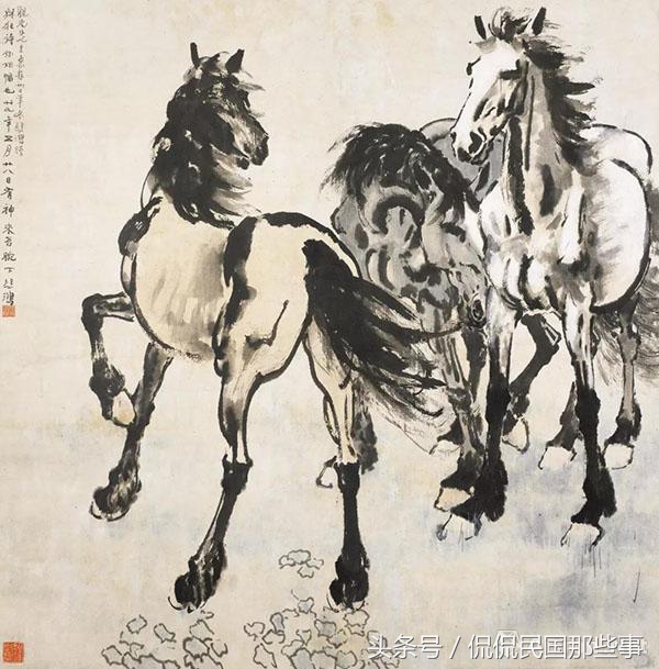 “胸有成马”的徐悲鸿的马在2018春拍中创下8970万元的新纪录