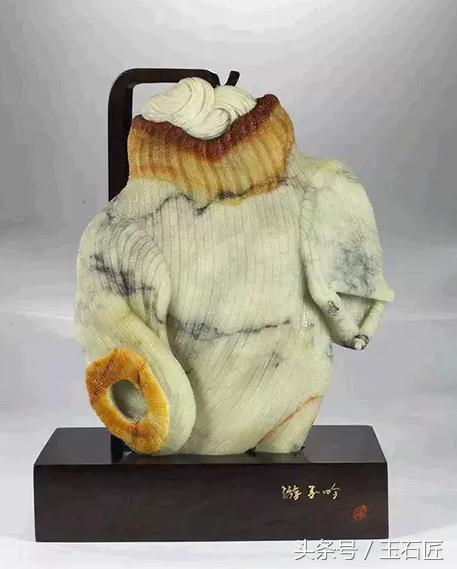 岫岩玉精美玉雕摆件图片大全,岫岩花玉为什么容易盘透