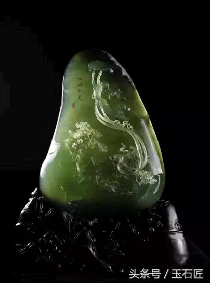 岫岩玉精美玉雕摆件图片大全,岫岩花玉为什么容易盘透