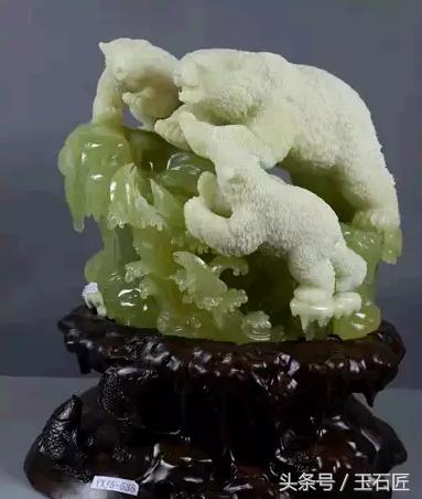 岫岩玉精美玉雕摆件图片大全,岫岩花玉为什么容易盘透