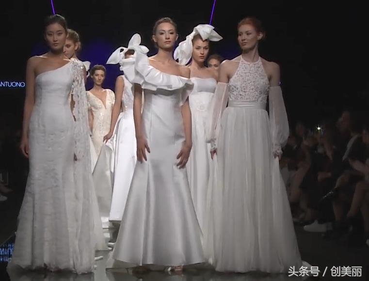 米兰时装婚纱巅峰之作,米兰时装周婚纱礼服