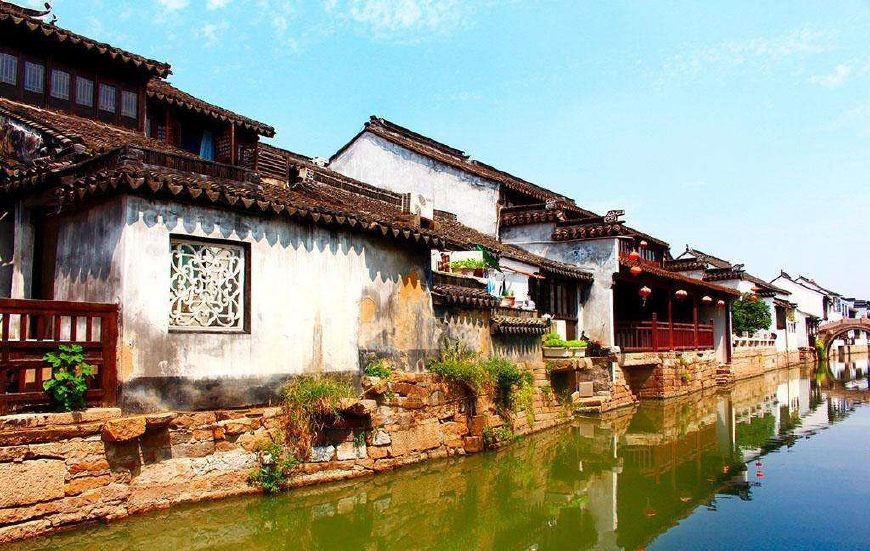 苏州烟雨江南古镇,苏州江南烟雨古镇