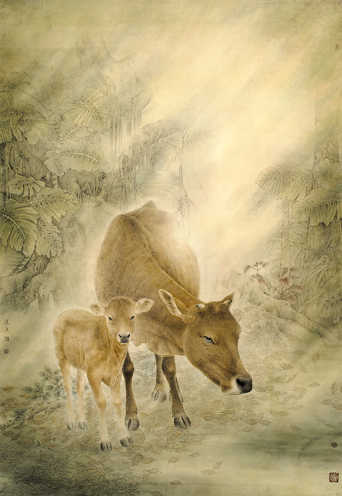 工笔画特殊肌理技法,工笔画特殊技法