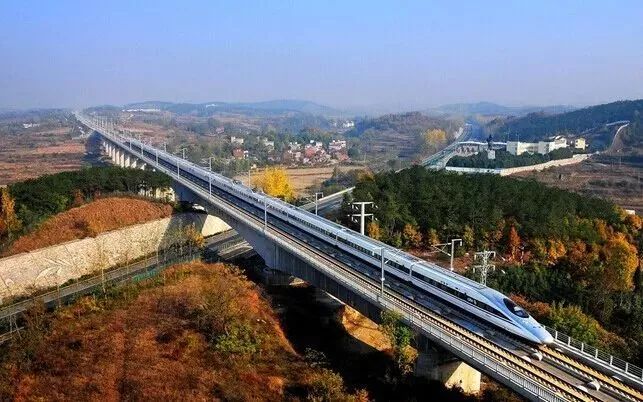 唐山新开通的客运专线,津秦高铁唐山段