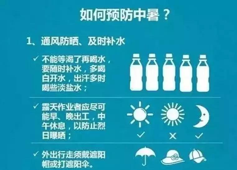 兵哥哥防中暑神器,防中暑小秘诀