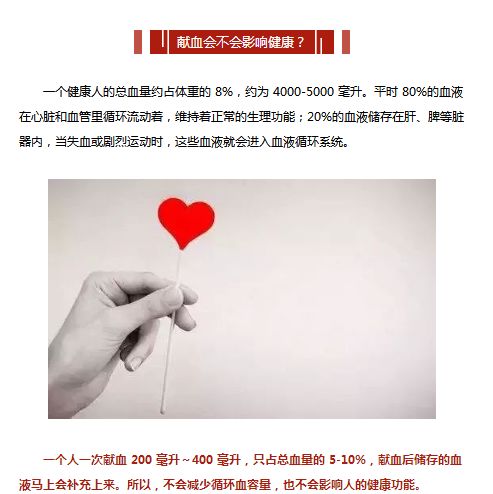 人体献血200cc危害大吗,50岁女人献血的危害和好处