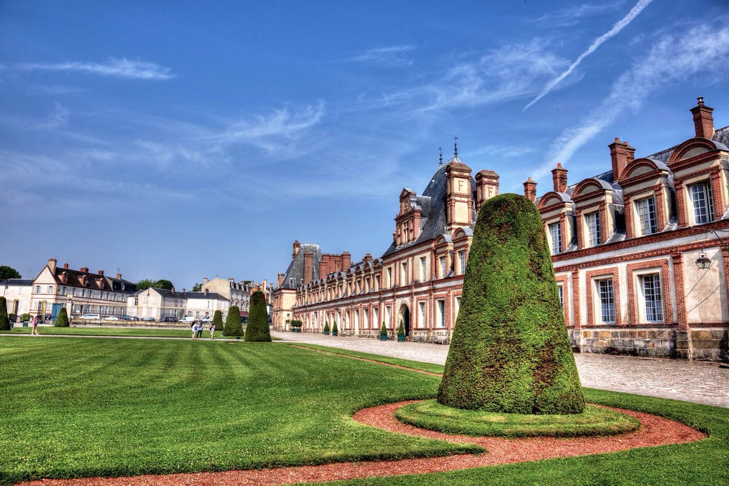 美轮美奂的枫丹白露宫,法国枫丹白露宫风景