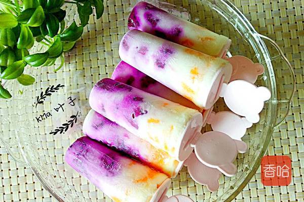 夏天想吃冰棒不用买，自己在家做，0添加更健康，小朋友也可以DIY