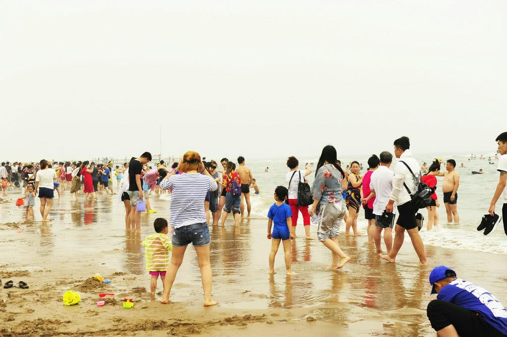 北戴河泡海避暑,北戴河海滩避暑