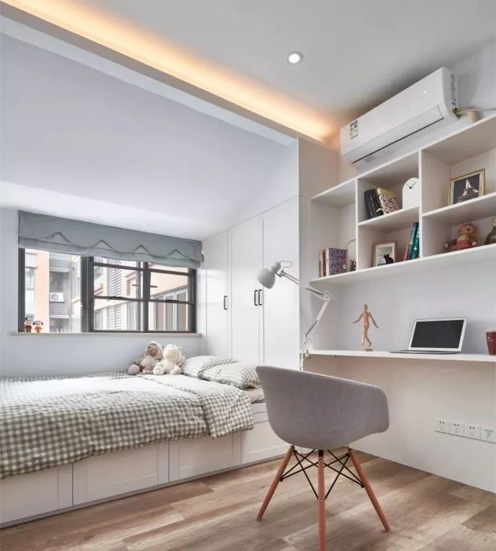 榻榻米床与飘窗柜子一体图,榻榻米床柜子如何组合设计