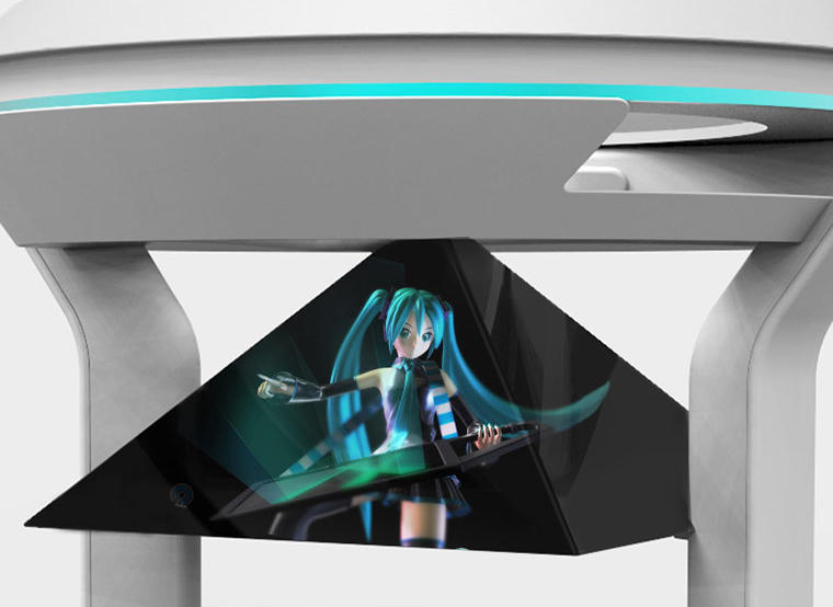 3d全息投影复活坂井泉水,小蟹趣玩技巧