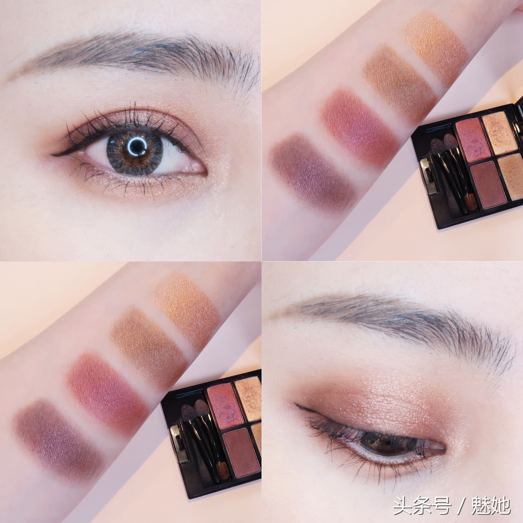 适合日常淡颜系的眼影盘,夏季眼影盘推荐