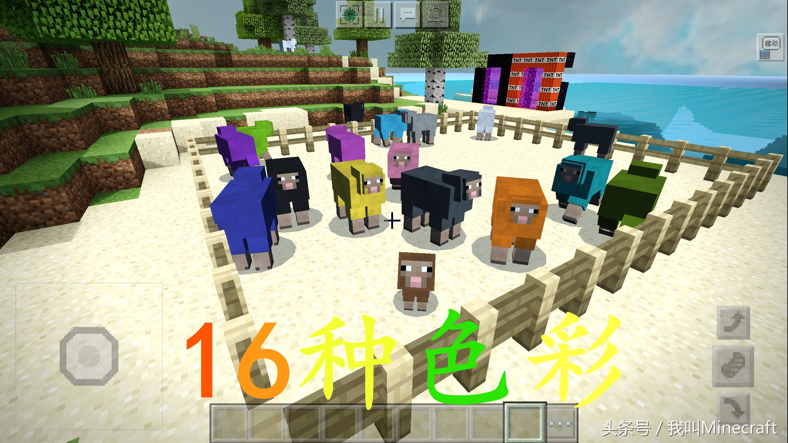 我的世界十六种染料颜色大全,我的世界16种染料