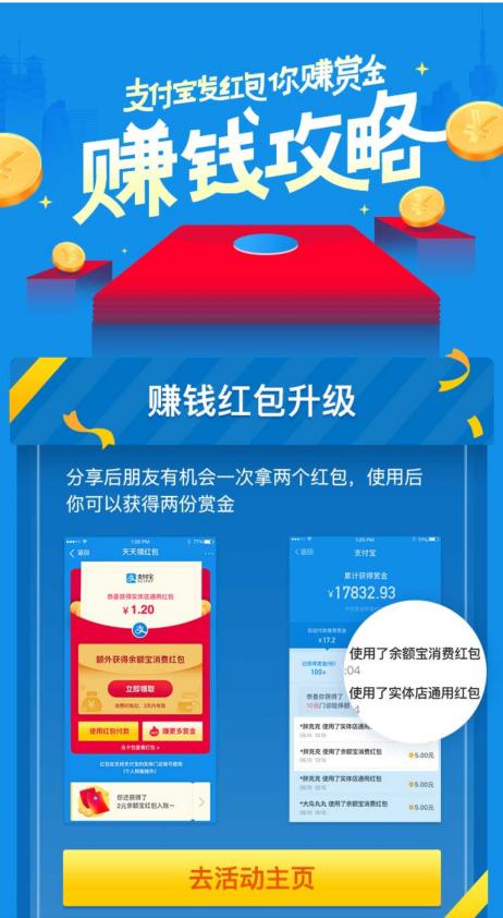 支付宝红包来我大昌吉，这样领比每月工资还多