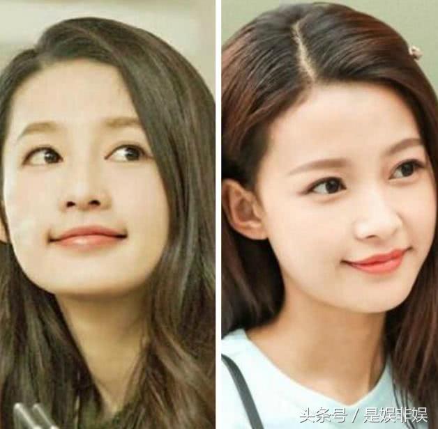 创造101紫宁戚薇对比,紫宁和戚薇照片对比