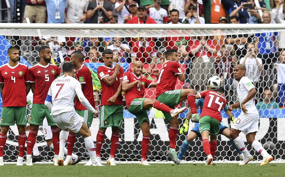 全场9次射正输球,c罗全场6次射门1次射正