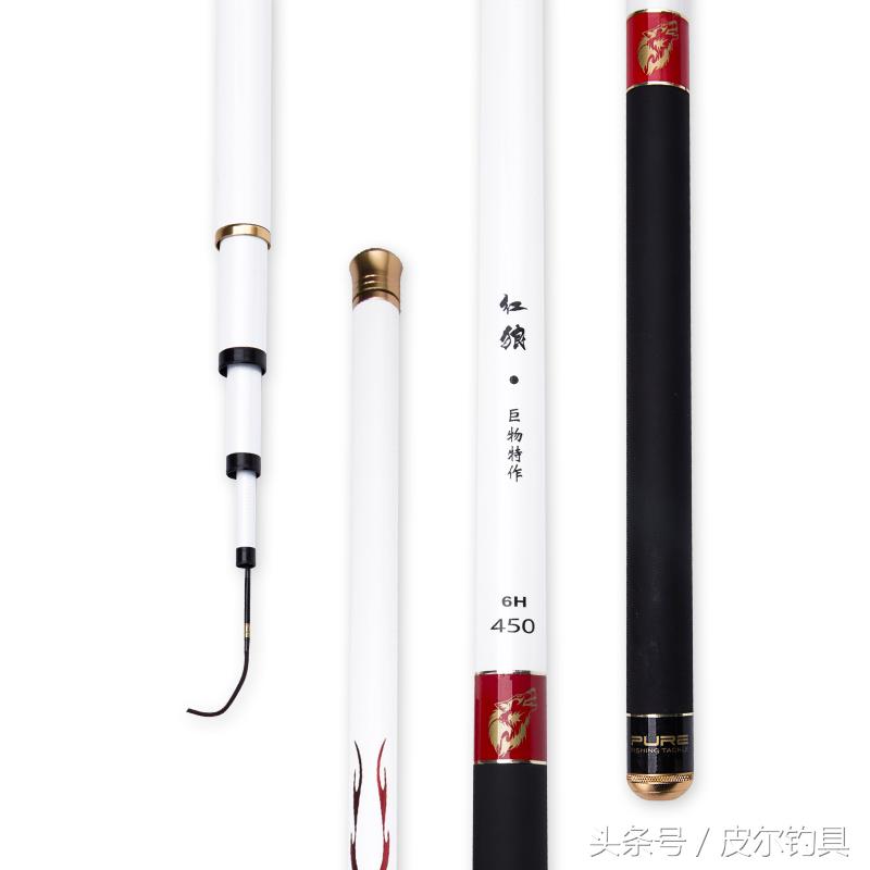 美国红狼正品鱼竿,美国红狼高级钓竿