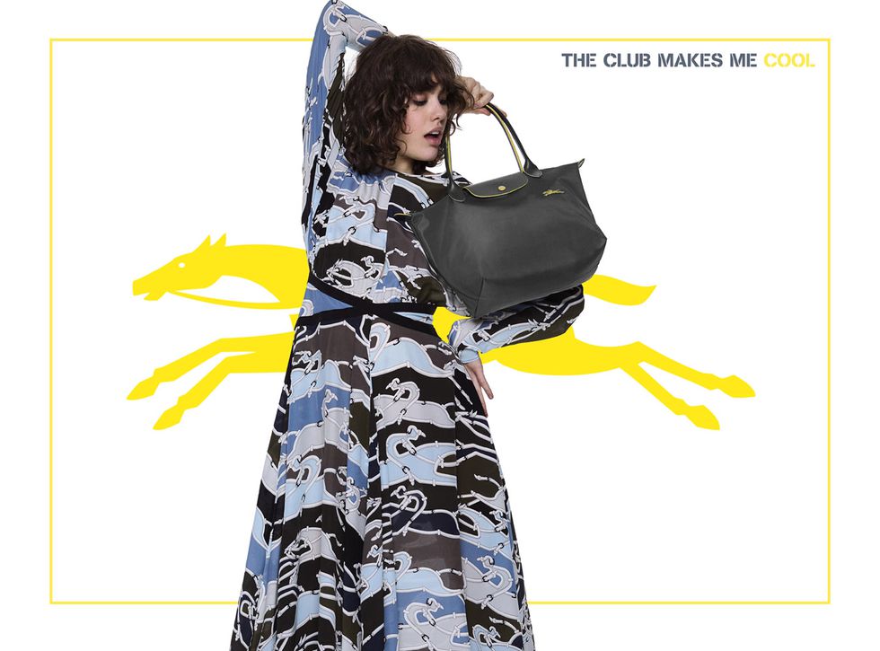 longchamp2018夏季系列包包好看吗,longchamp包中号长柄